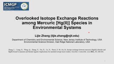 Overlooked Isotope Exchange Reactions between Mercuric [Hg(II)] Species in  Environmental Systems